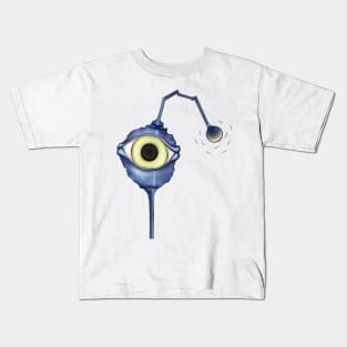 Cartoon robot eye Kids T-Shirt